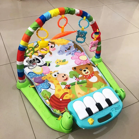 Activity Music Rack Play Mat Puzzle Carpet Piano Keyboard