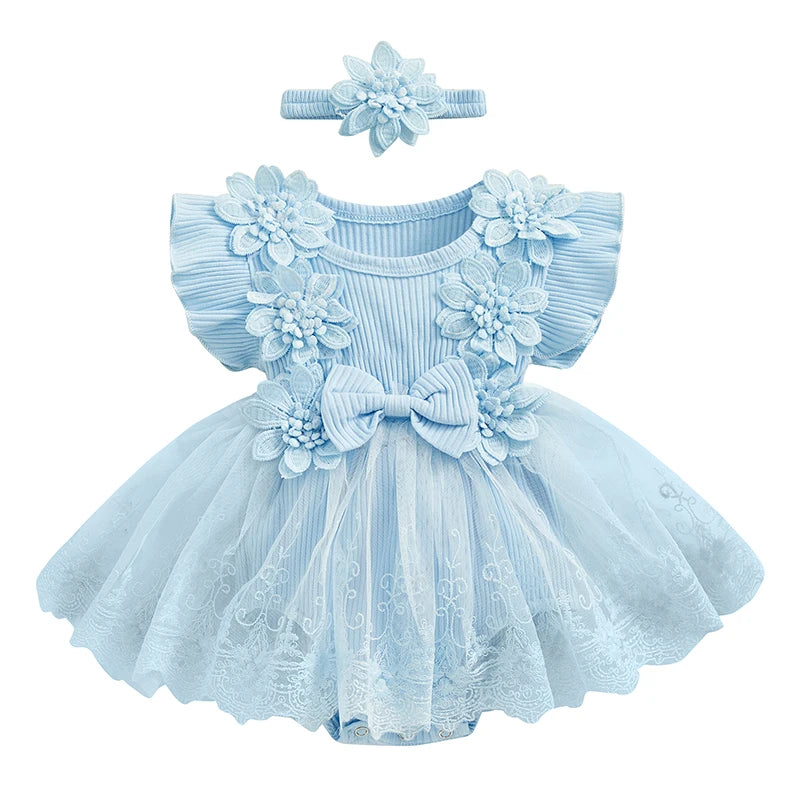 Dress Romper Flowers