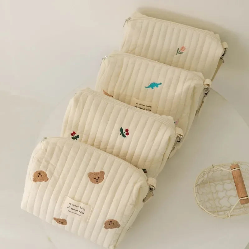 New Mommy Bag Embroidery Zipper