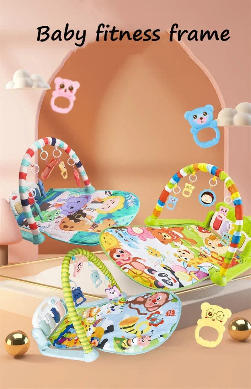 Activity Music Rack Play Mat Puzzle Carpet Piano Keyboard