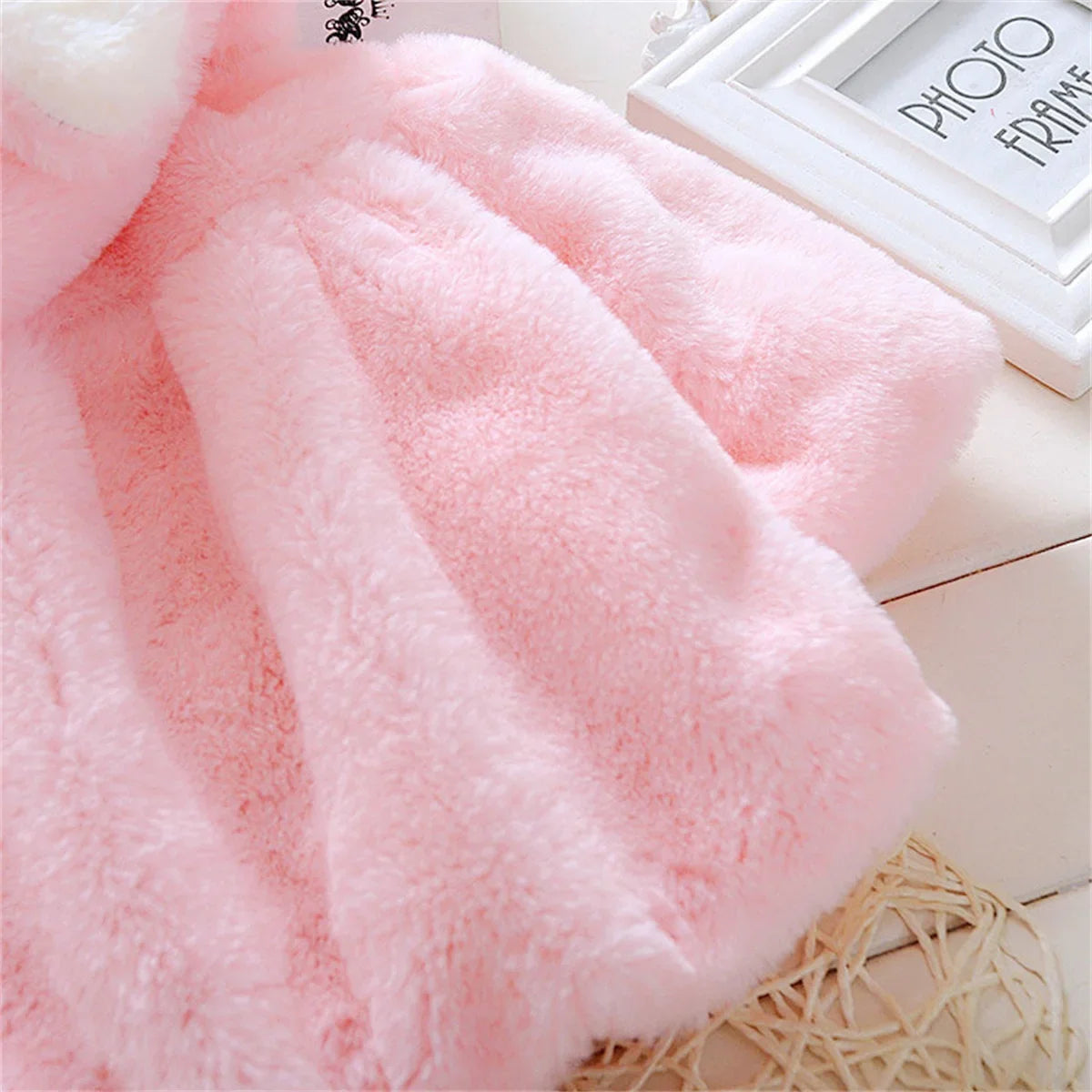 Winter Baby Girl Jacket Hooded