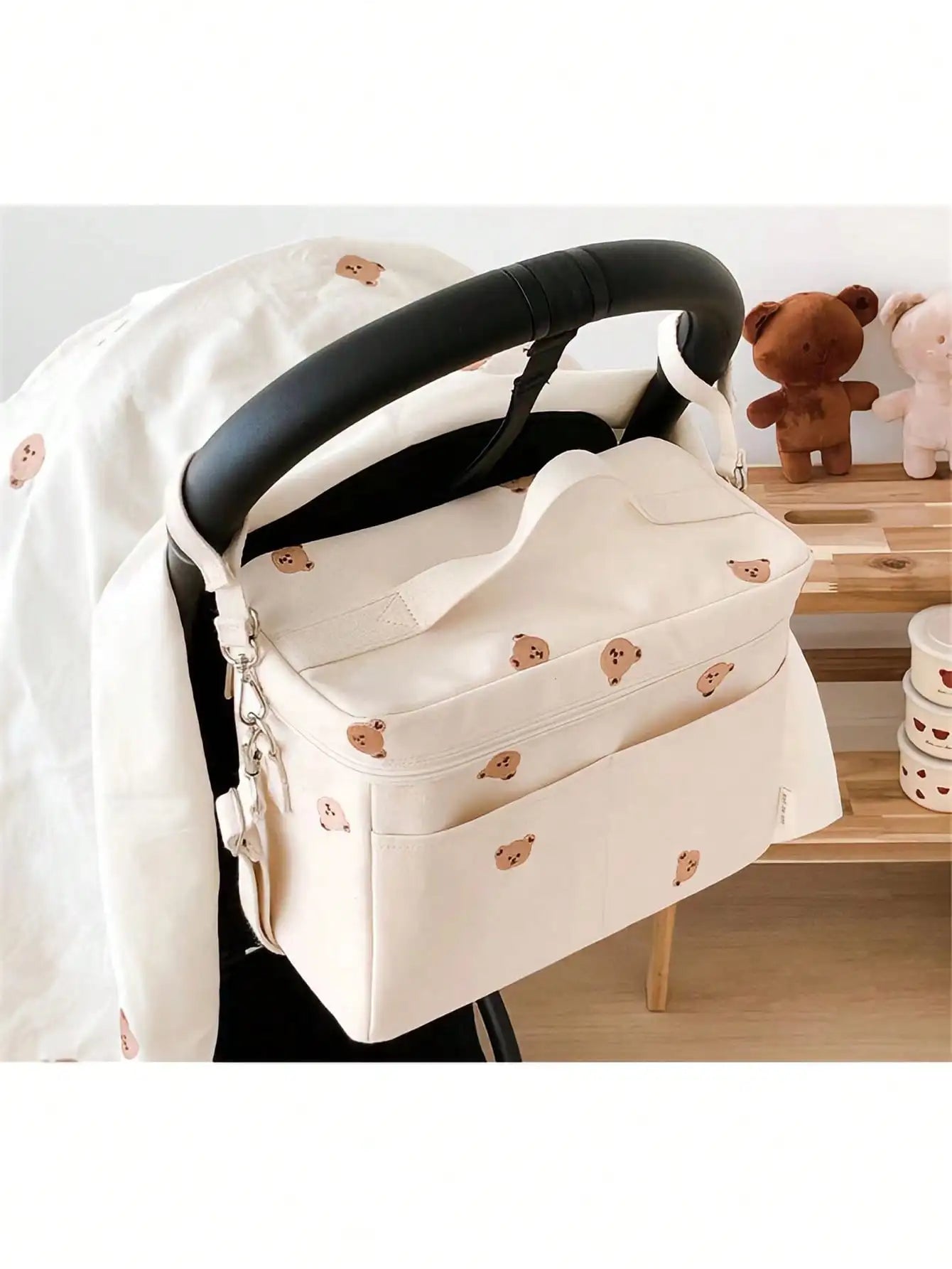 Insulation bag baby stroller storage