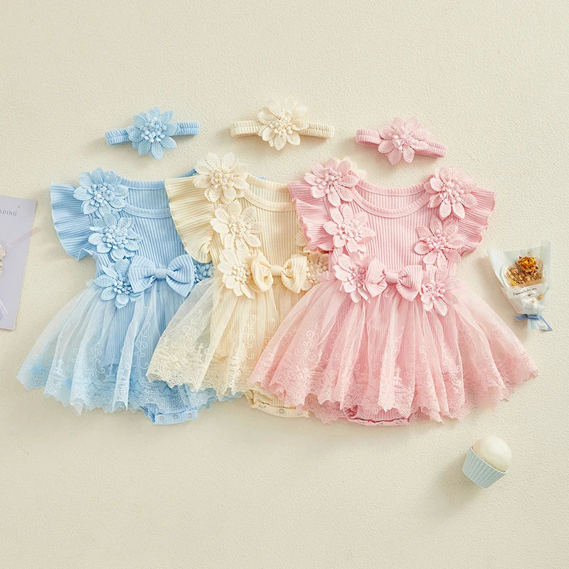 Dress Romper Flowers