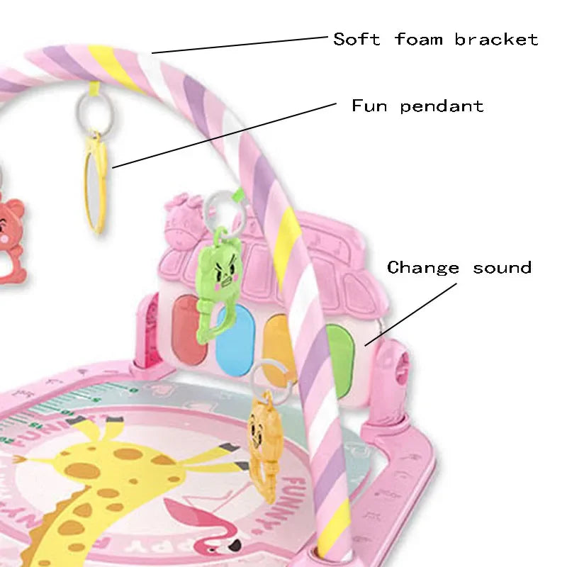 Fitness Stand Music Pedal Qin Fitness Equipment Climbing Pad Toys