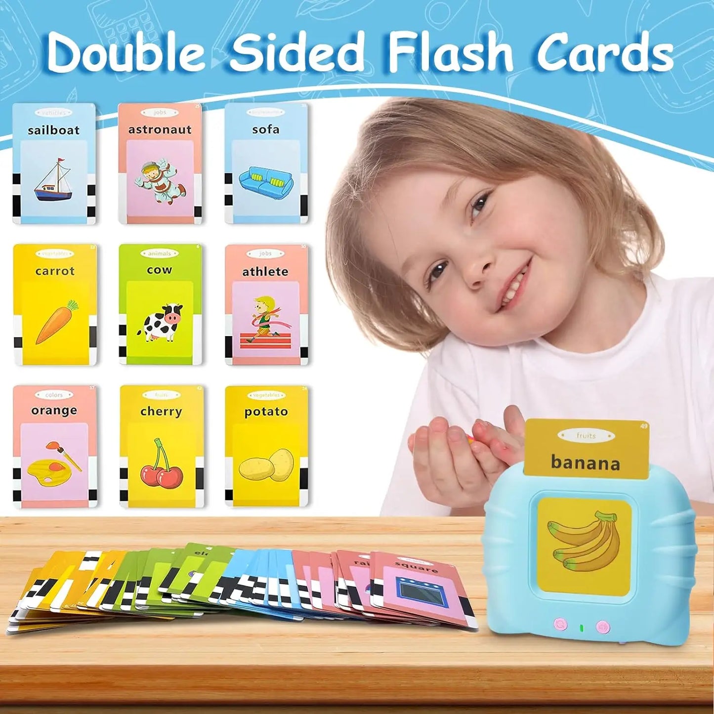Education Flash Card Talking