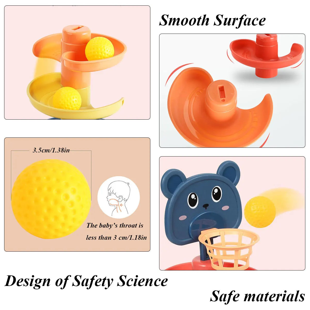 Different Layers Track Rolling Ball Toy