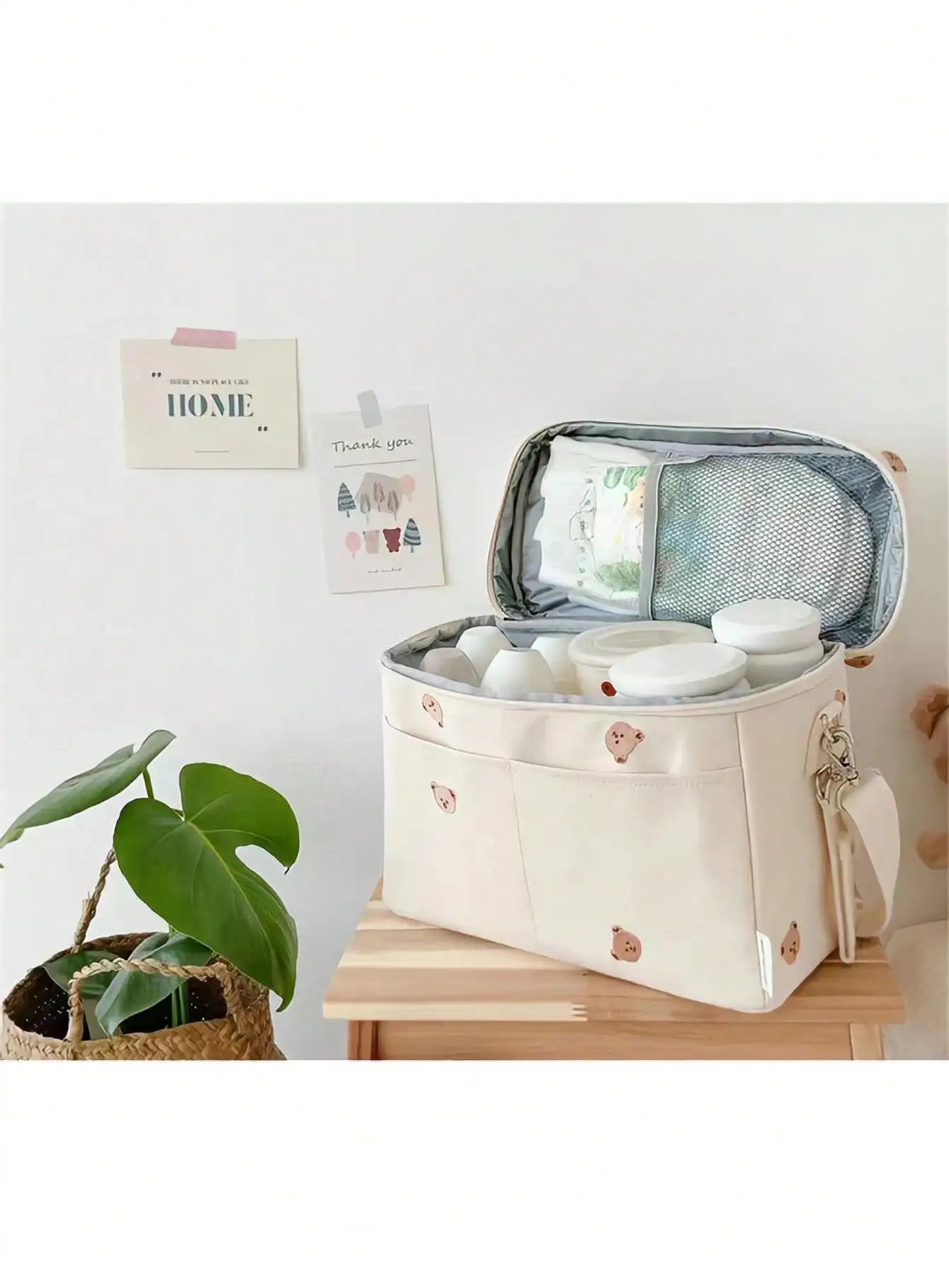 Insulation bag baby stroller storage