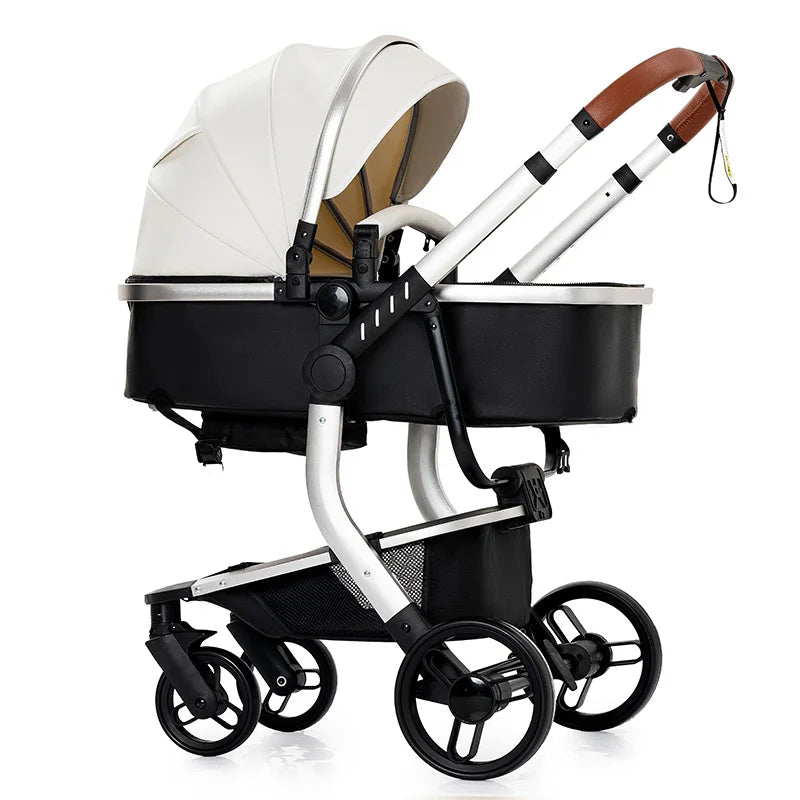 Baby Stroller lightweight  stroller 3 in1 baby car Baby carriage light trolley stroller with  bassinet