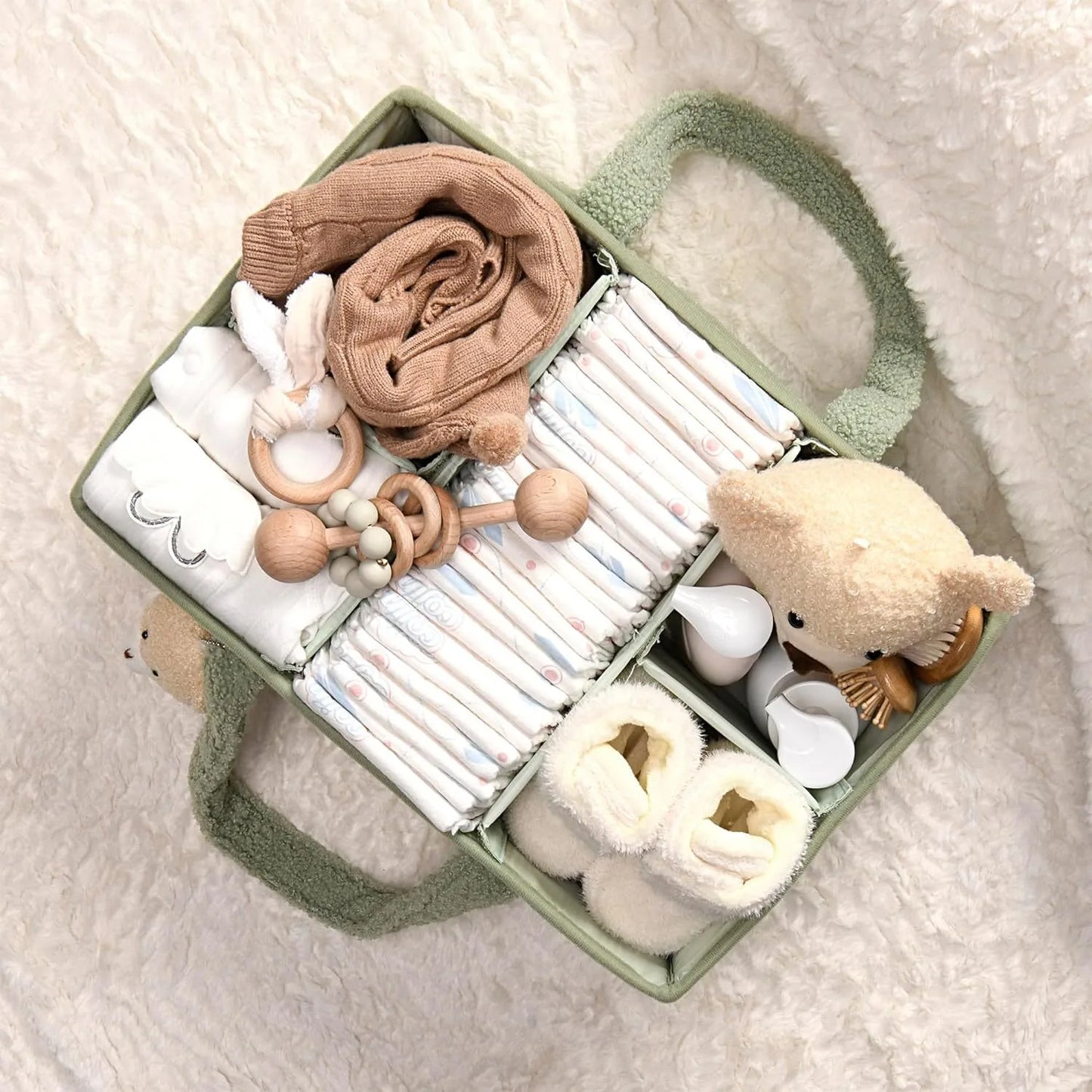 Diaper Bag Organizer Nappy Caddy
