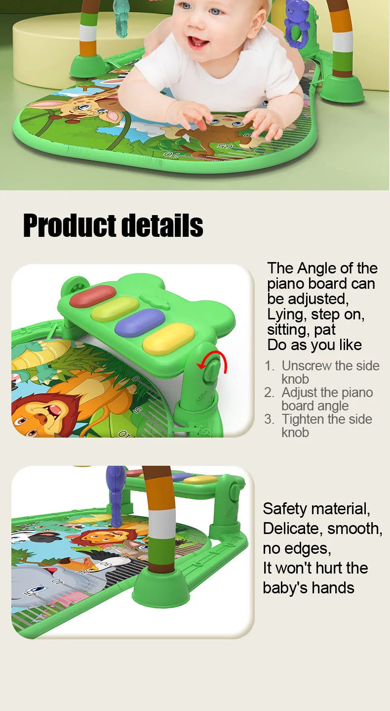 New Baby Activity Fitness Gym Rack 0-1 Year Old Educational