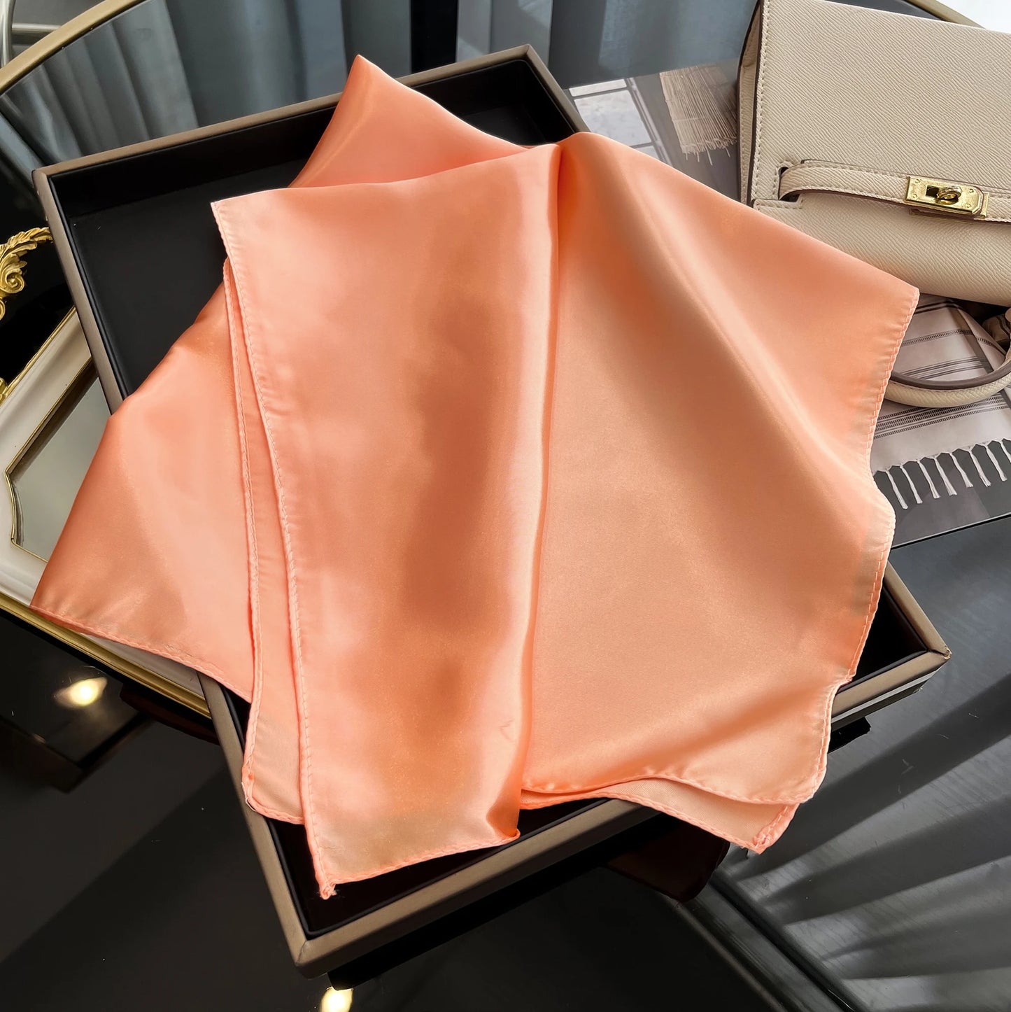 60cm Solid Colour Head Scarf