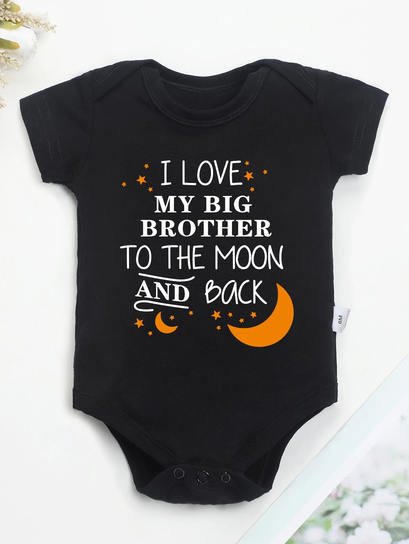 COULD I BE ANY CUTER Letter Print Baby Onesies