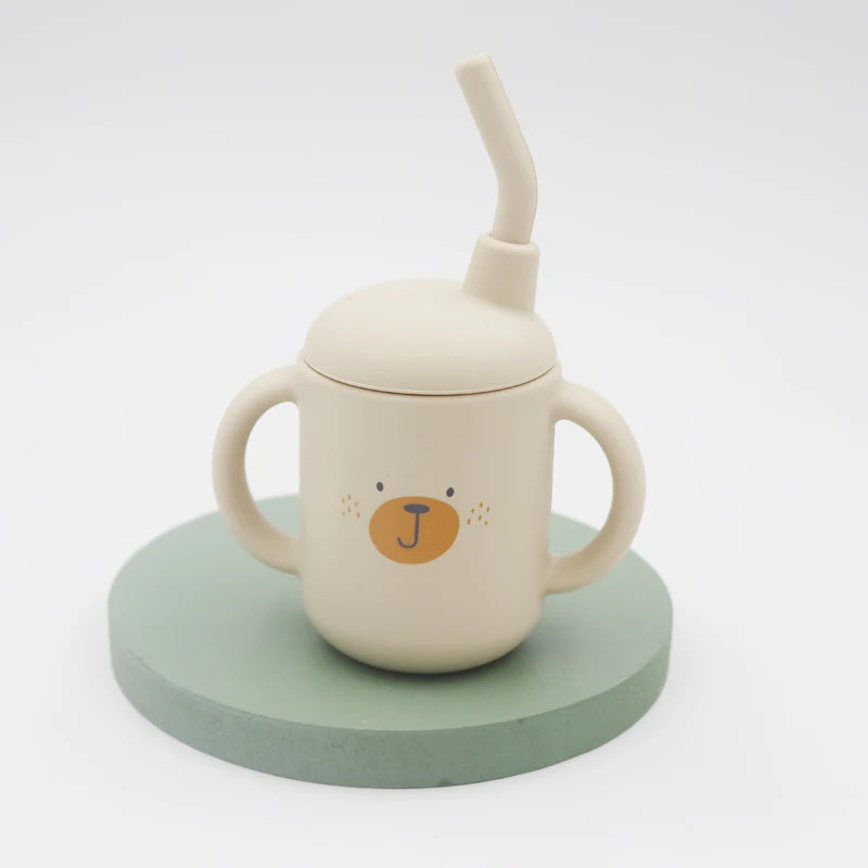120ML Baby Silicone Sippy Cup