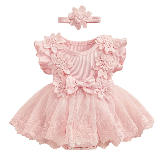 Dress Romper Flowers