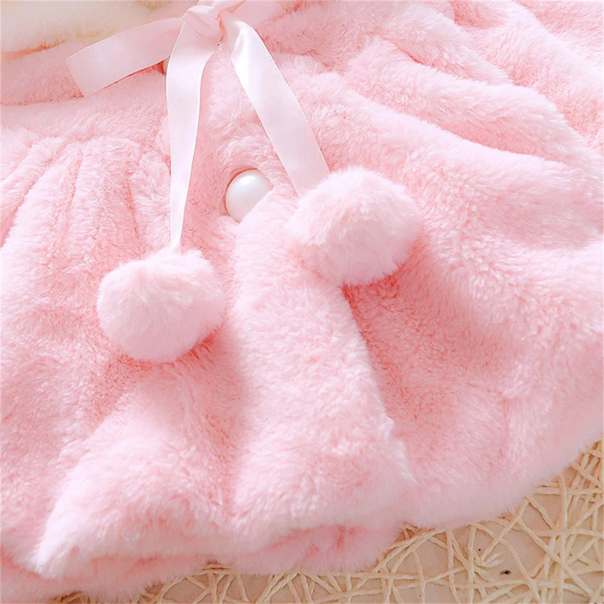 Winter Baby Girl Jacket Hooded
