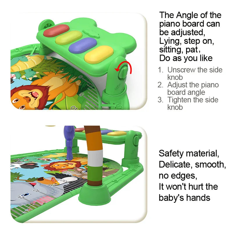 New Baby Activity Fitness Gym Rack 0-1 Year Old Educational