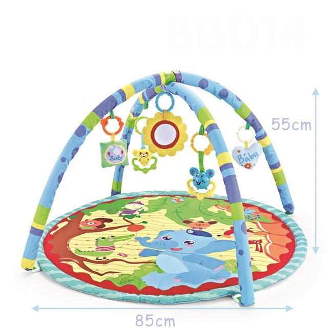 Baby Fitness Frame For Children Play Mat Rack Crawling Blanket Infant Play Rug Gift Kids Activity Gym Mat Kids Toys