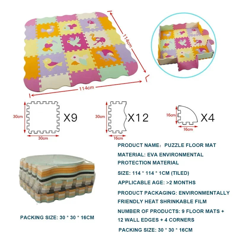 Baby Foam Mat Carpet Soft Play