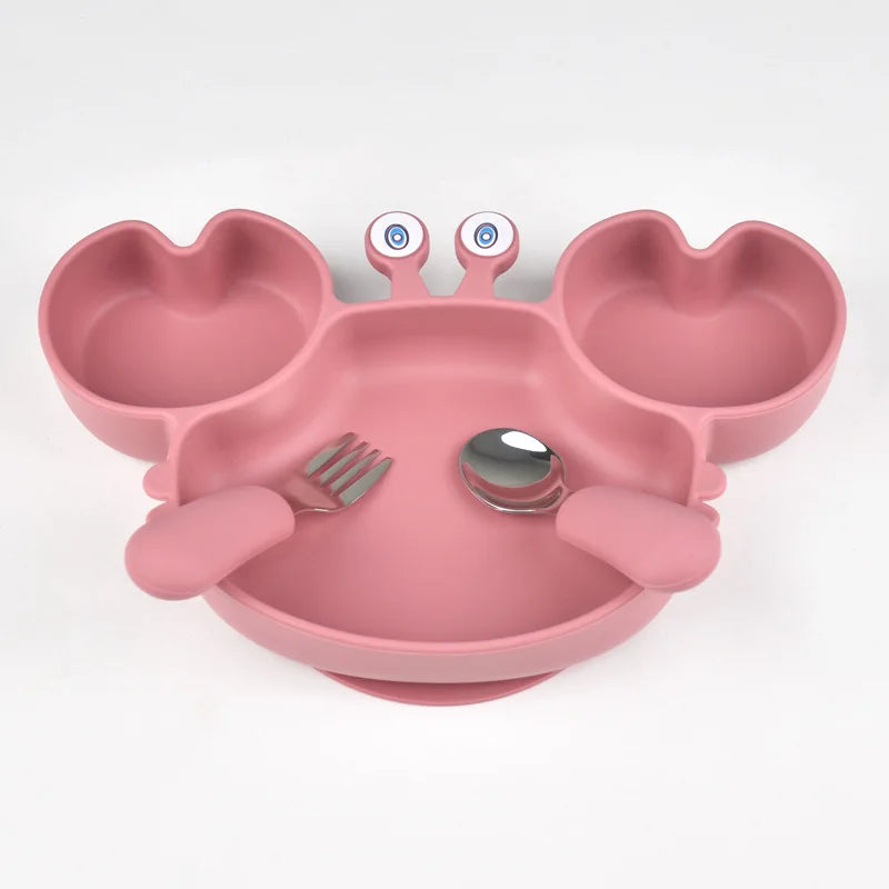Baby Bowls Plates Fork spoon Set