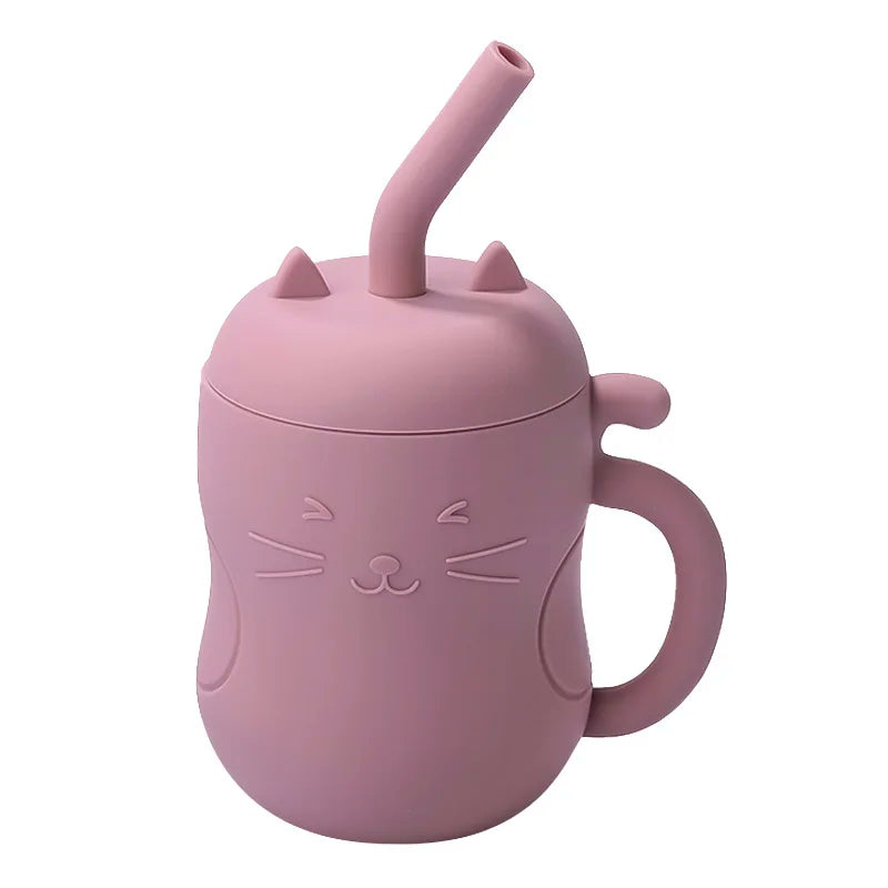 150ML Silicone Baby Feeding Straw Cup