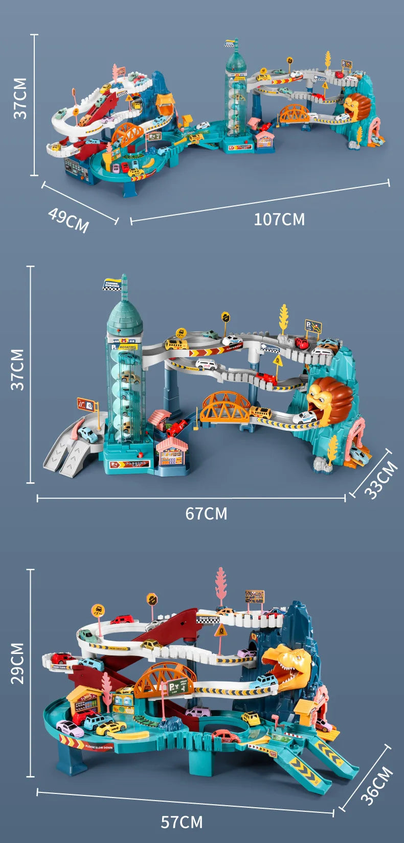 Car Track Hot Wheels Educational Race Toys Racing Rail Cars