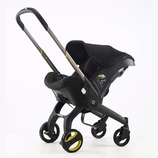 Portable Baby Stroller 4 IN 1 Travel Multifunctional Lightweight Carriage Four Wheel Stroller Mountable Cart For Baby