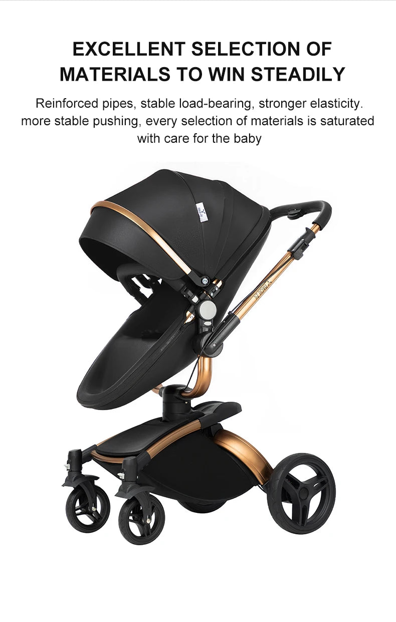 Biomimetic baby stroller 3 in 1 baby car light