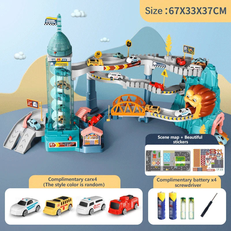 Car Track Hot Wheels Educational Race Toys Racing Rail Cars