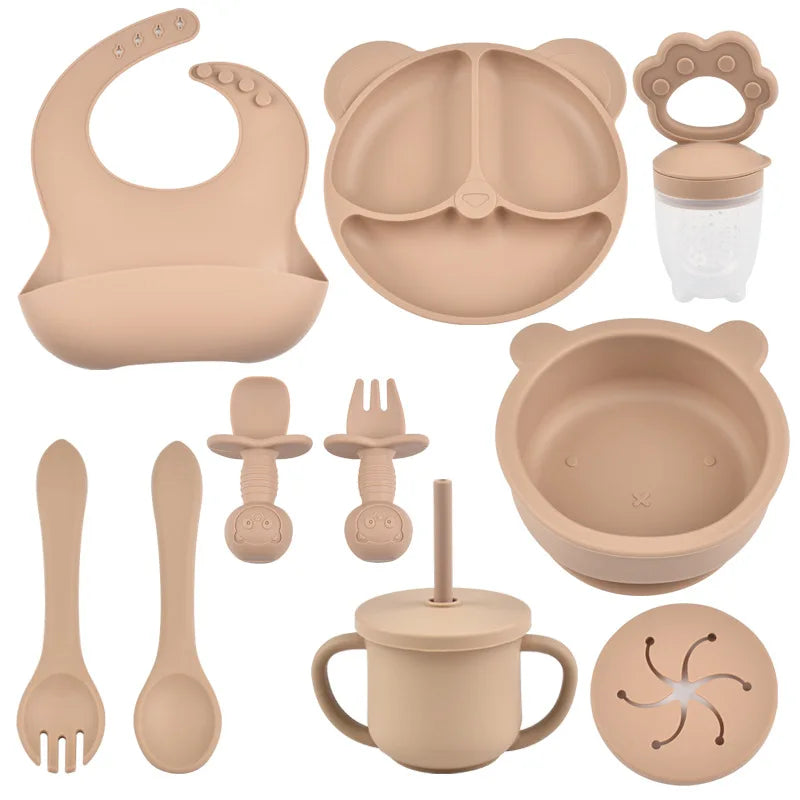 Full Set Silicone Baby Feeding