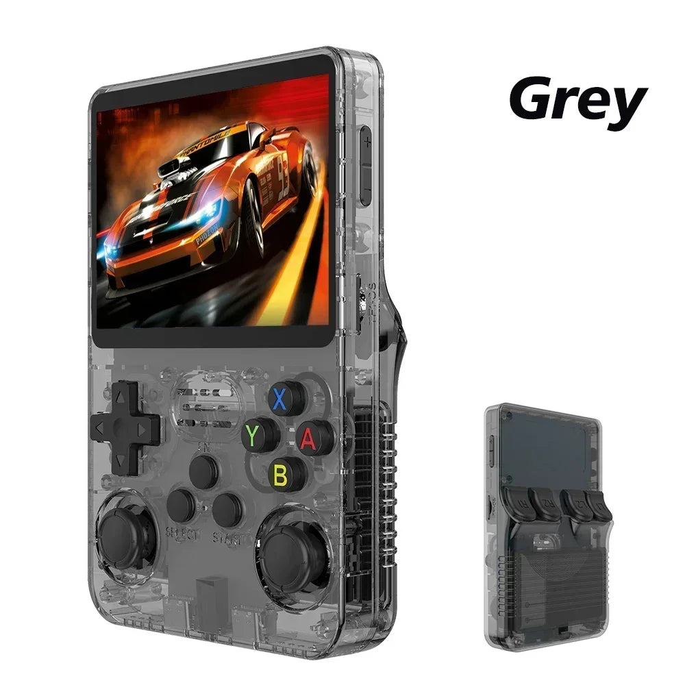 Handheld Game Console Linux System 3.5 Inch IPS Screen Portable Pocket Video Player 64GB 128GB