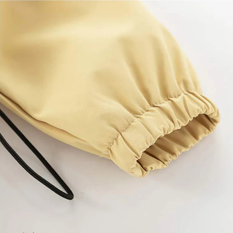 Casual Double-layer Hooded Jumpsuit