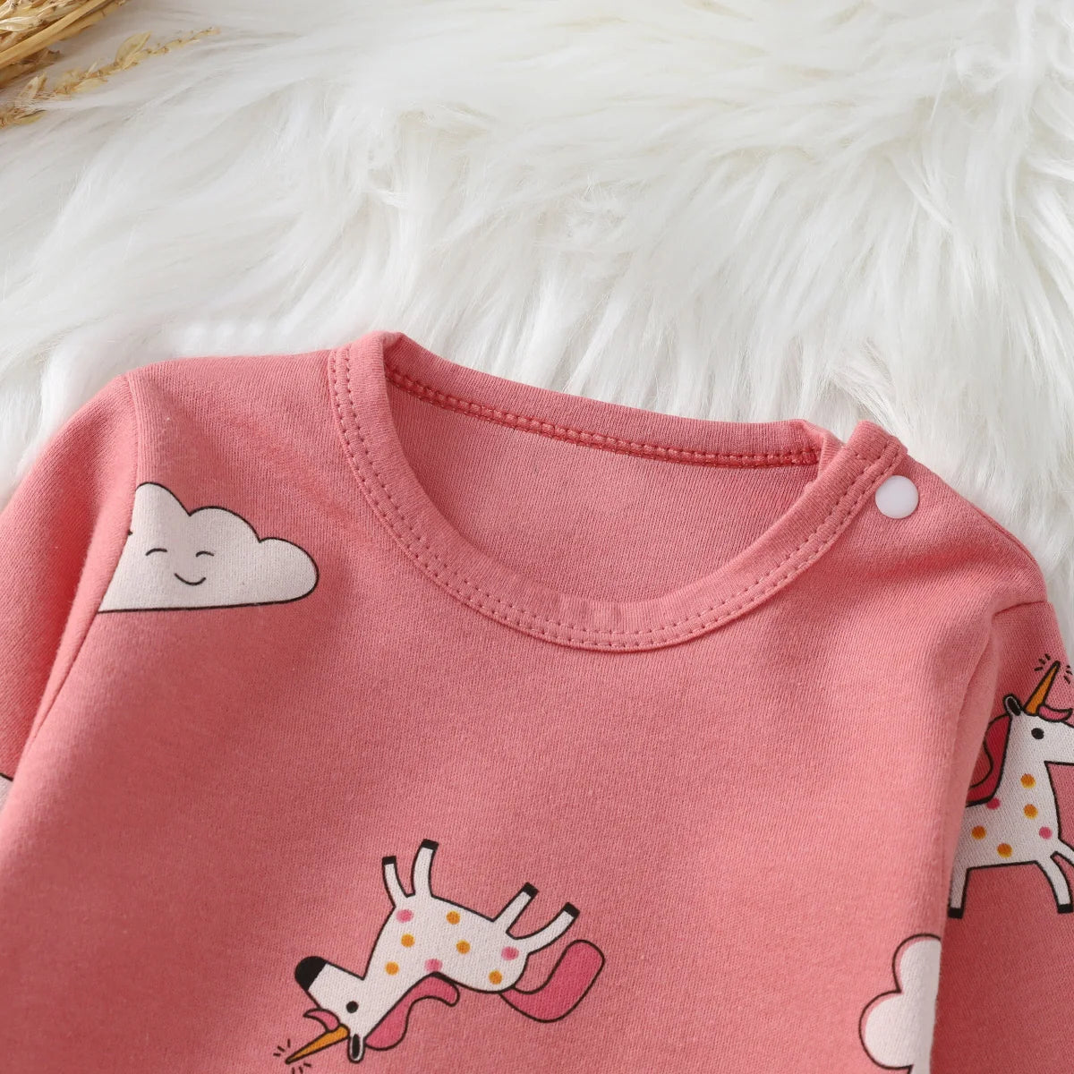 hibobi 100% Cotton Newborn Jumpsuit Comfortable Cute Animal Patterns Round Neck Baby Crawling Suit 0-18m Toddler Onesie
