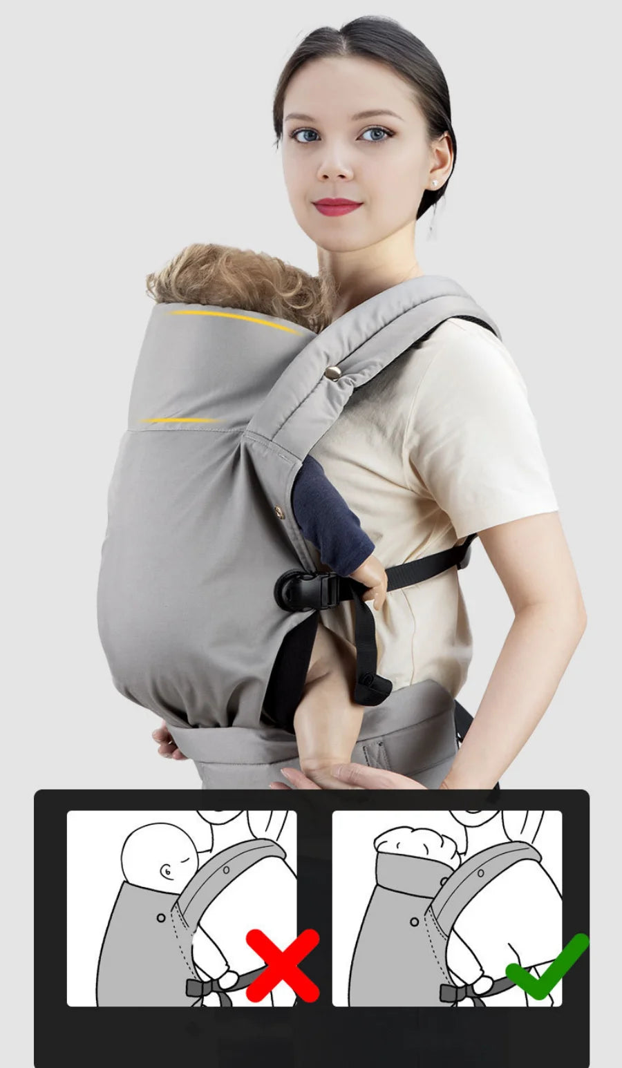 Baby Carrier Newborn to Toddler