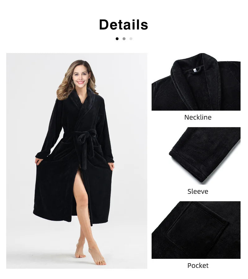 Bathrobe  long-sleeved
