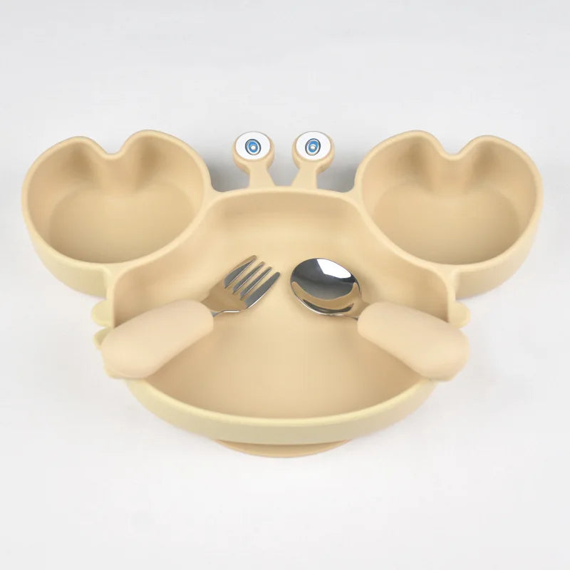 Baby Bowls Plates Fork spoon Set