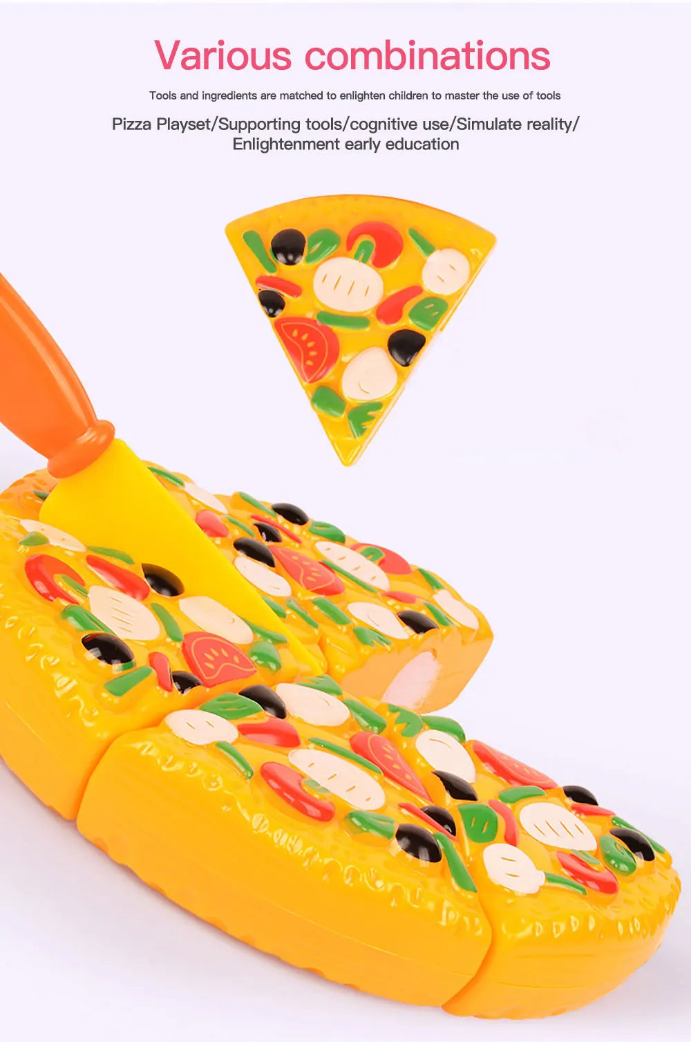 3-6 Years Old Child Vegetables and Fruits Kitchen Toys Set