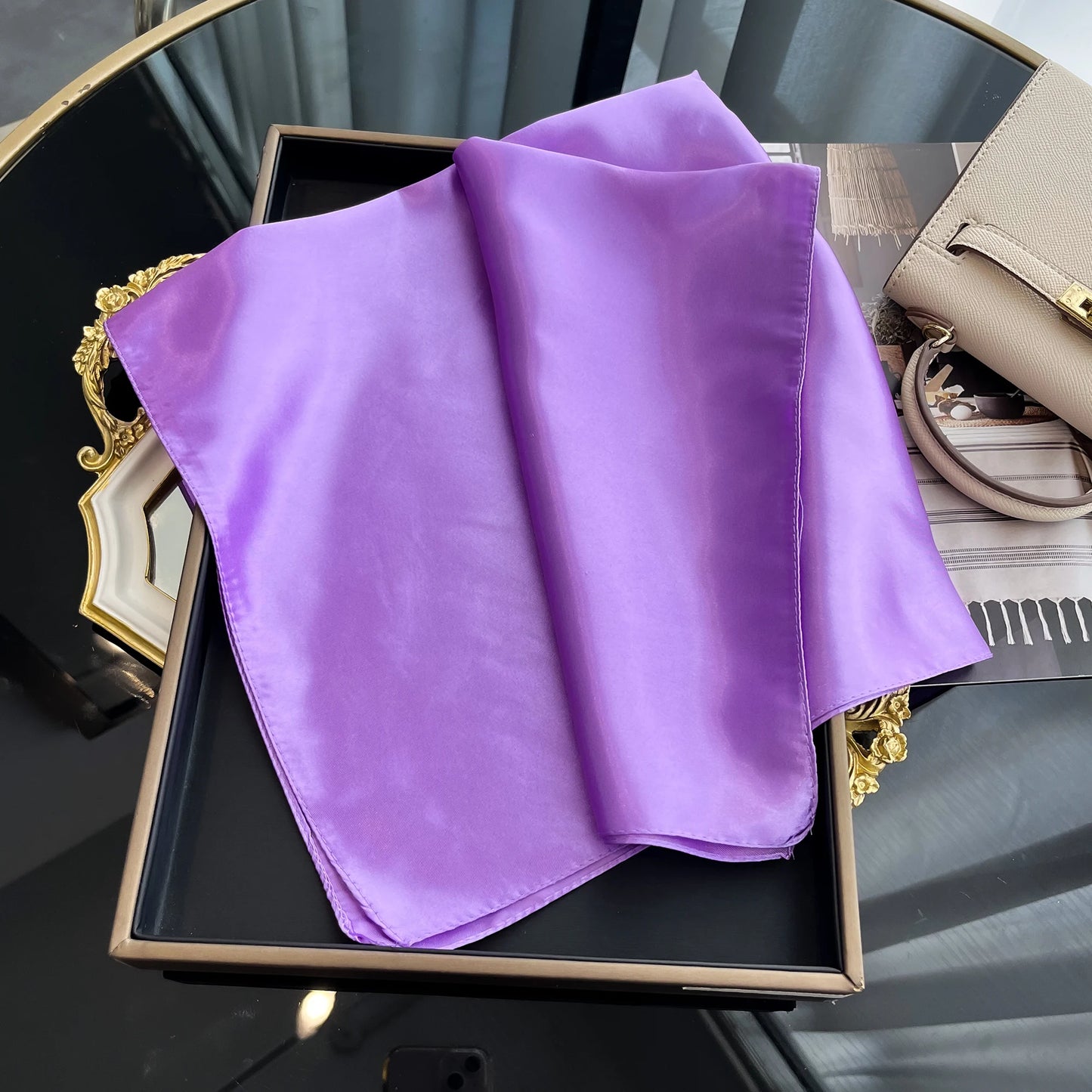 60cm Solid Colour Head Scarf