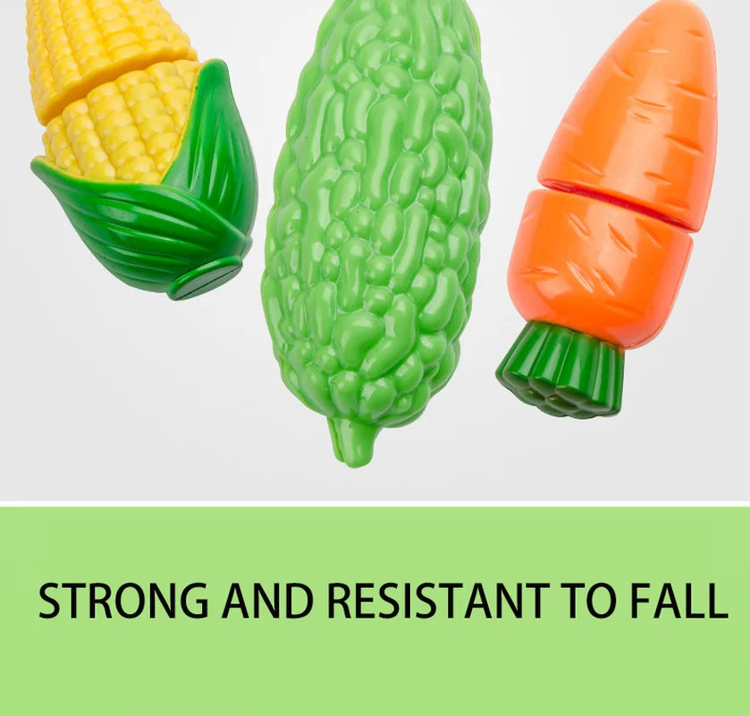 3-6 Years Old Child Vegetables and Fruits Kitchen Toys Set