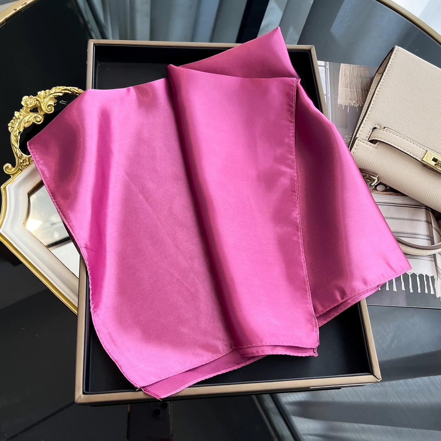 60cm Solid Colour Head Scarf