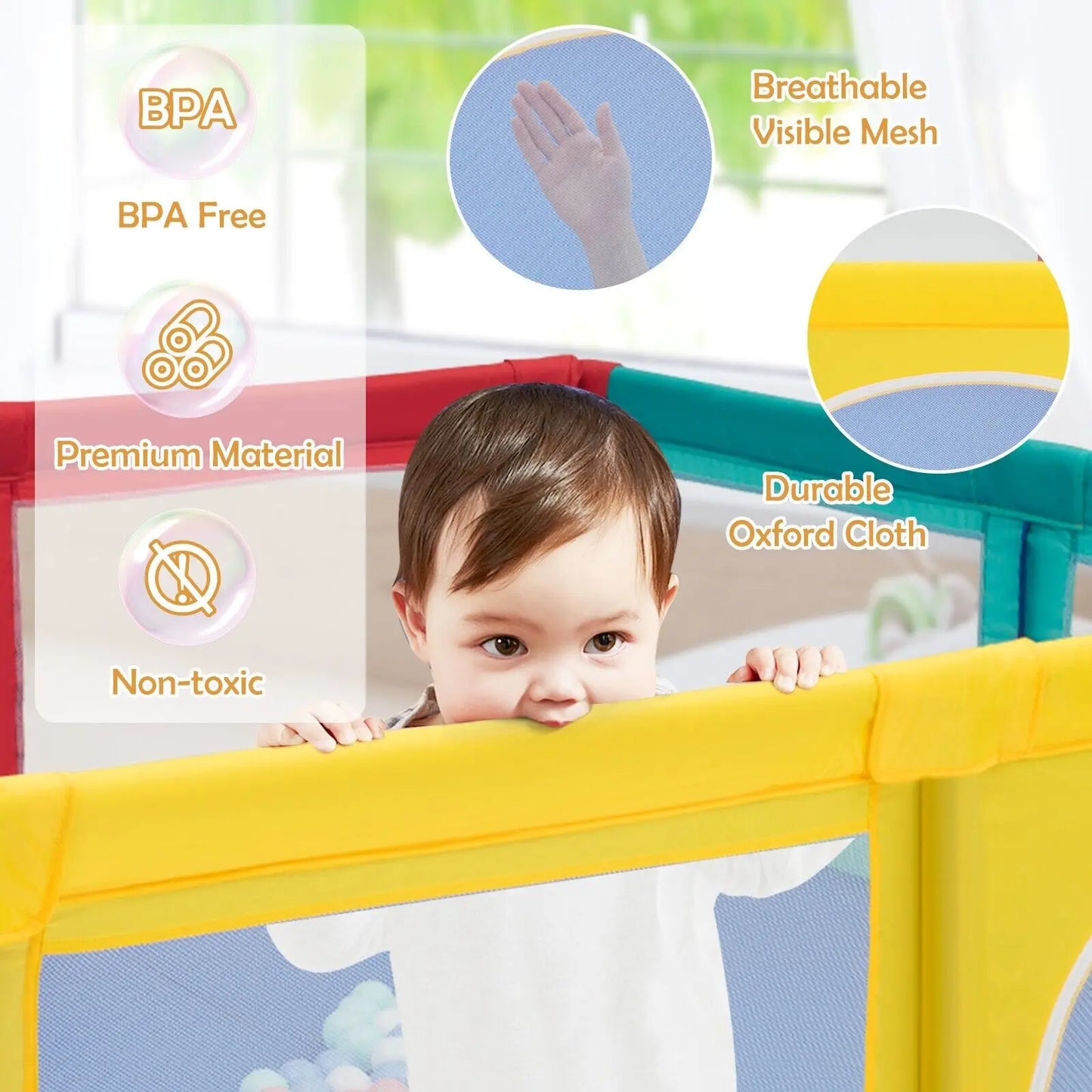 Playpen Portable Large Safety Activity