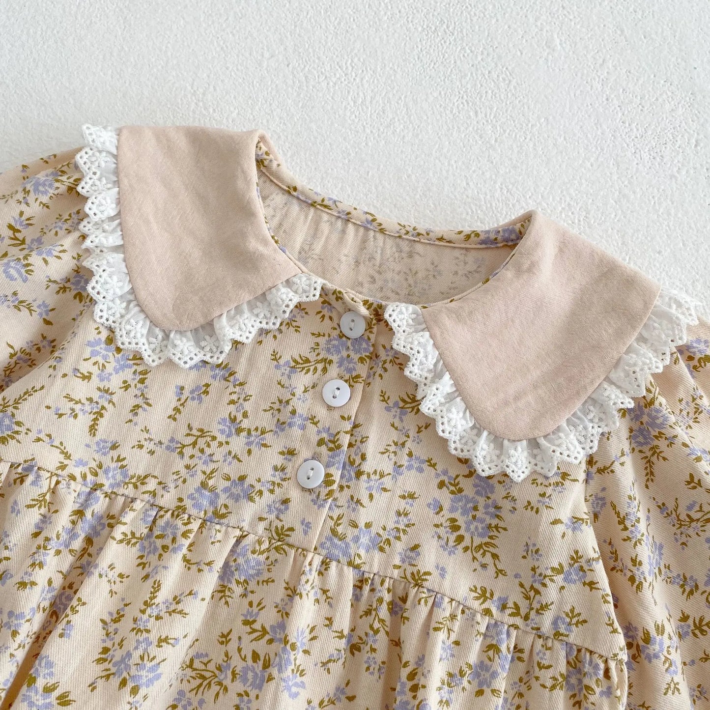 Flower Printing Princess Dress