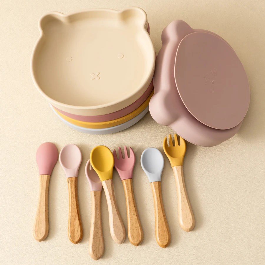 Silicone Baby Feeding Dishes