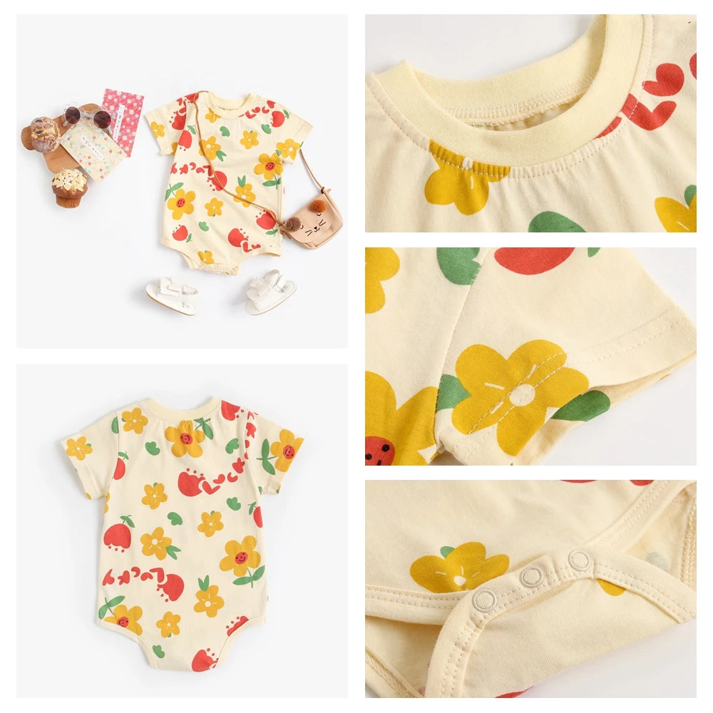 Bodysuits Summer Cotton Toddler