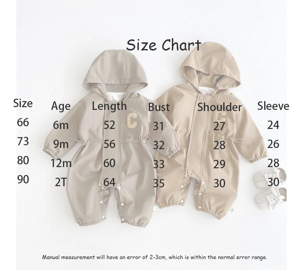 Casual Double-layer Hooded Jumpsuit