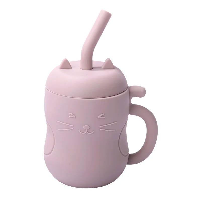 150ML Silicone Baby Feeding Straw Cup