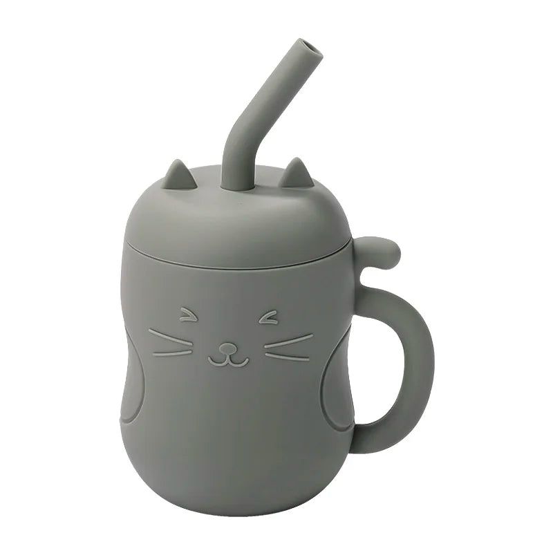 150ML Silicone Baby Feeding Straw Cup