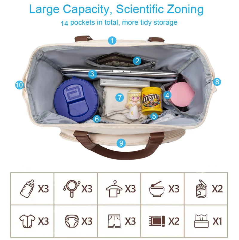 Mom Set Bag Large Capacity