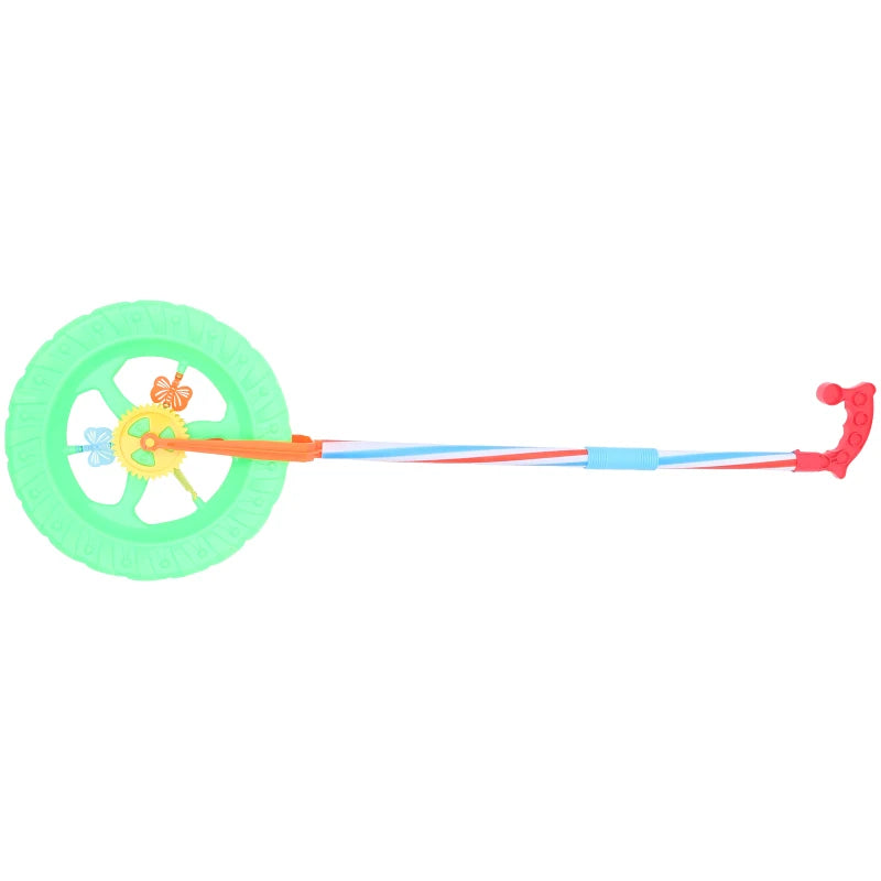 Children'S Baby 2-Section Walking Stroller With Wheels Toddler Stroller Push Walker Wheels Learning Along Pvc Color Random