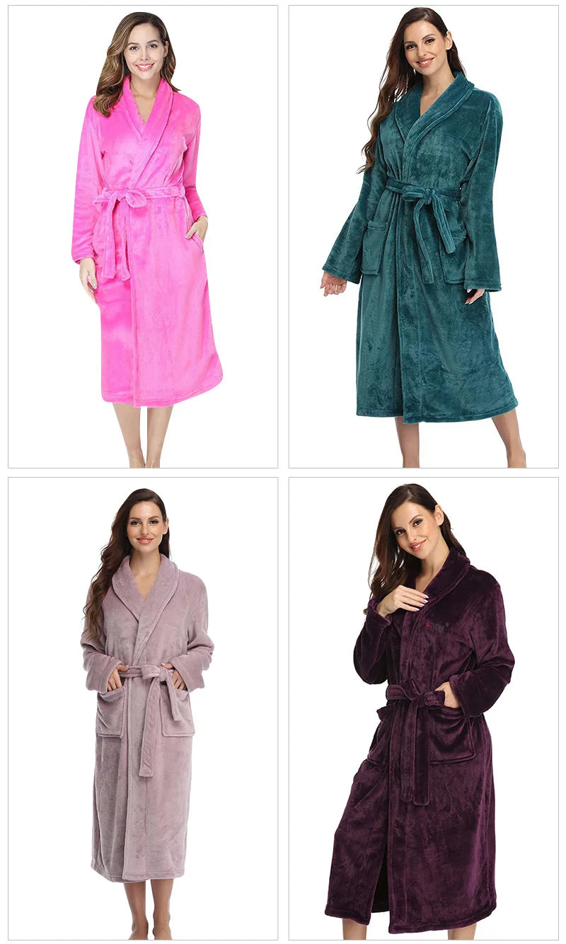 Bathrobe  long-sleeved
