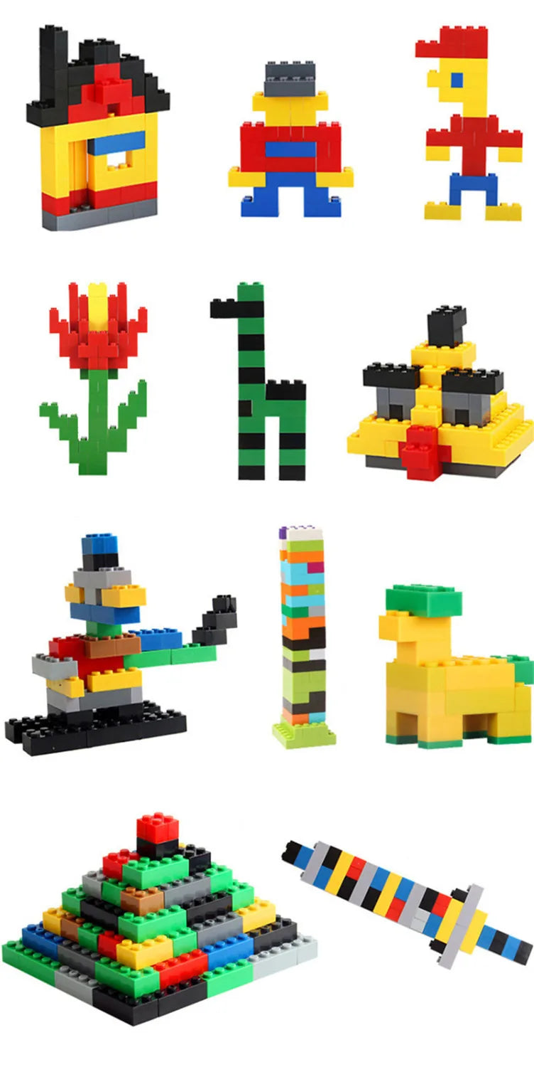 1000 DIY creative building blocks set